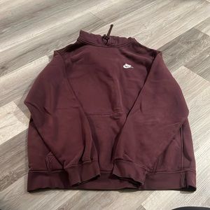 Burgundy Nike Sweater